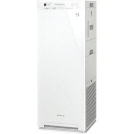 ダイキン DAIKIN 加湿ストリーマ 空気清浄機 ホワイト 25畳 スリム 静音設計 強力吸引 MCK555A-W