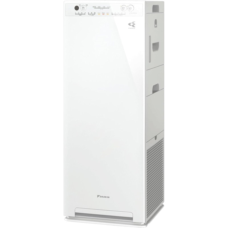 ダイキン DAIKIN 加湿ストリーマ 空気清浄機 ホワイト 25畳 スリム 静音設計 強力吸引 MCK555A-W