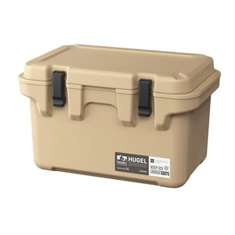 アイリスオーヤマ IRIS OHYAMA HUGEL クーラーボックス 20L ベージュ 約5.6日保冷 大容量 TC-20