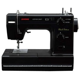 ジャノメ JANOME クラフト電動ミシン Black Edition LC7700K