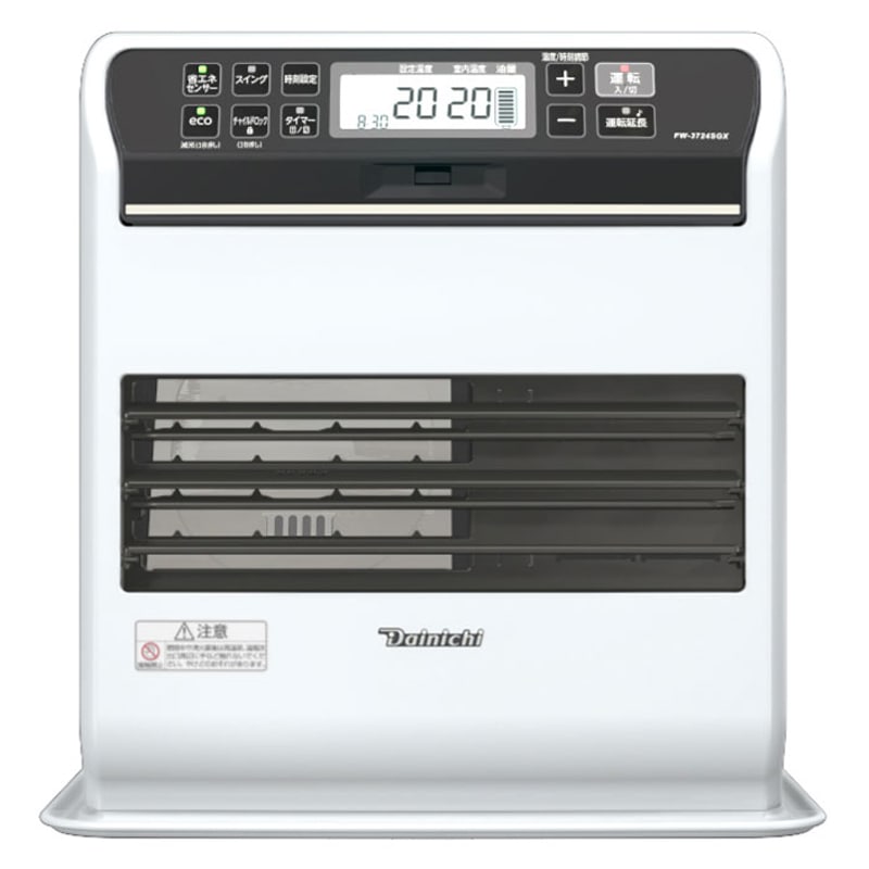 ダイニチ DAINICHI 家庭用ファンヒーター プレミアムマットホワイト 10畳 9.0L 35秒着火 FW-3724SGX(W)