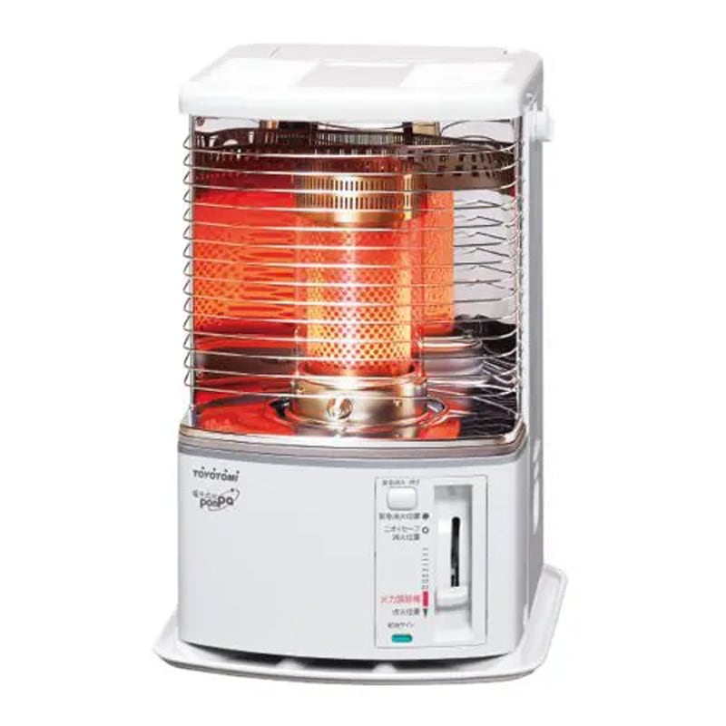 トヨトミ 石油ストーブ RS-H2924-W 木造8畳 コンクリート10畳 ホワイト