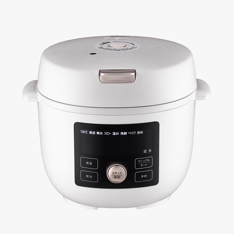 タイガー魔法瓶 TIGER 電気圧力鍋 TIGER COOKPOT マットホワイト 2.2L COK-B220(WM)