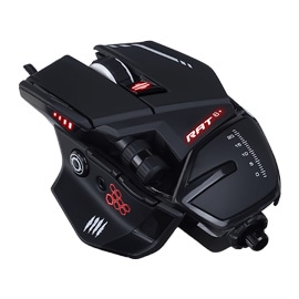 Mad Catz マッドキャッツ R.A.T.6+ 有線ゲーミングマウス Optical Gaming Mouse ブラック MR04DCINBL000-0J