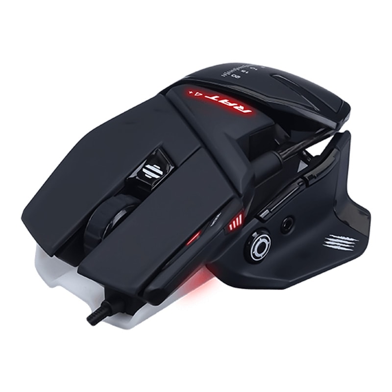 Mad Catz R.A.T. 4+ ゲーミングマウス 有線 ブラック MR03MCINBL000-0Jの3枚目画像
