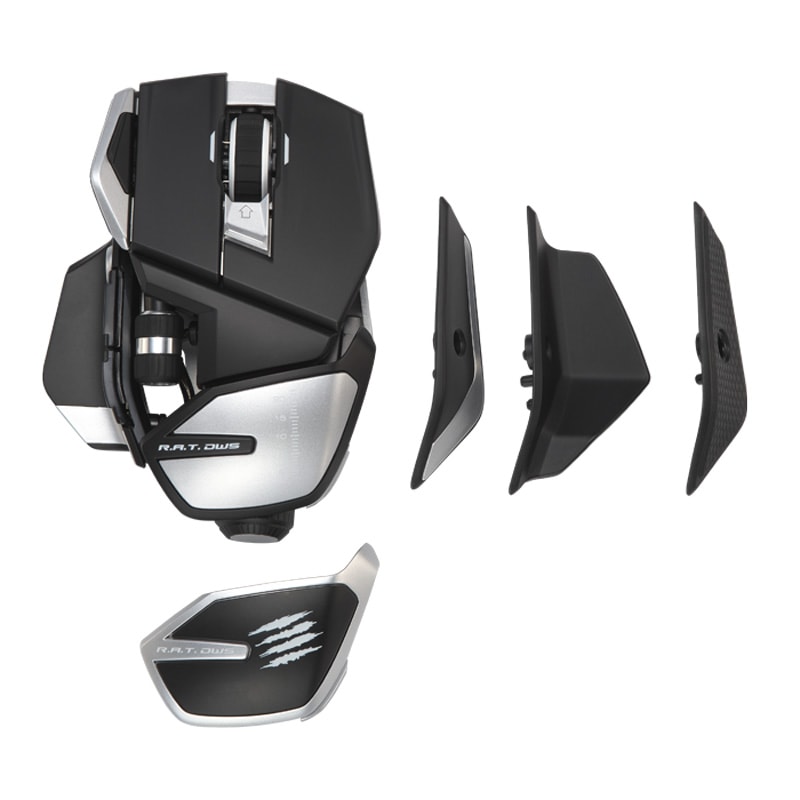 Mad Catz R.A.T. DWS ゲーミングマウス MR07DHINBL000-0J デュアルモードワイヤレス