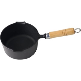 岩鋳 Iwachu すき焼き鍋 ほほえみ 黒焼付 内径25cm IH対応 南部鉄器