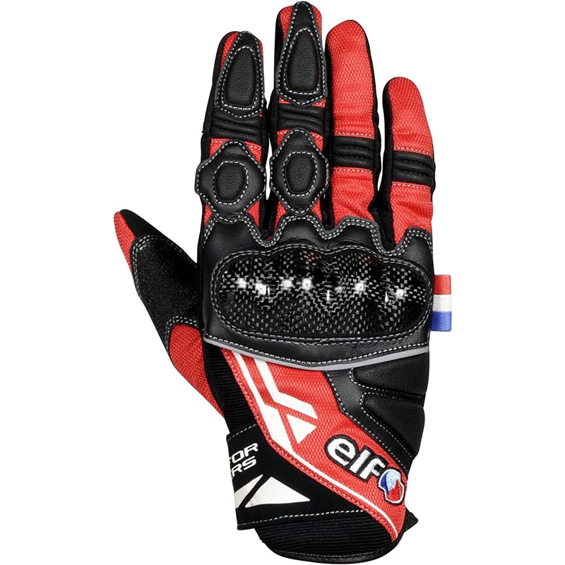 エルフ Elf ストラーダメッシュグローブ レッド EG-S501-R-WM レディース バイク用 WM