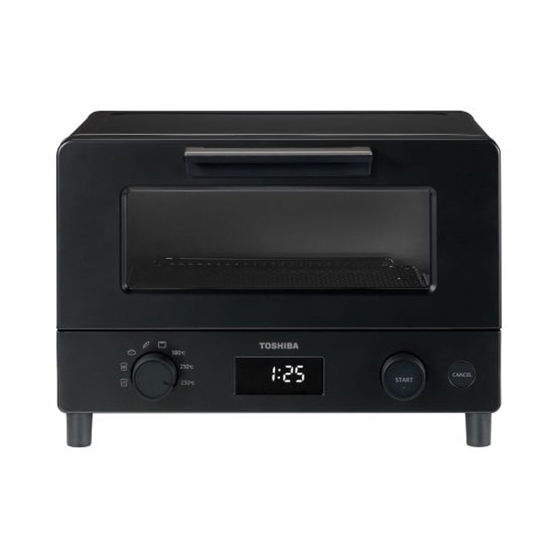 東芝 TOSHIBA オーブントースター ブラック HTR-W7(K)