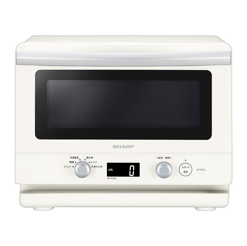 シャープ SHARP 単機能電子レンジ ホワイト系 RE-TD184-W