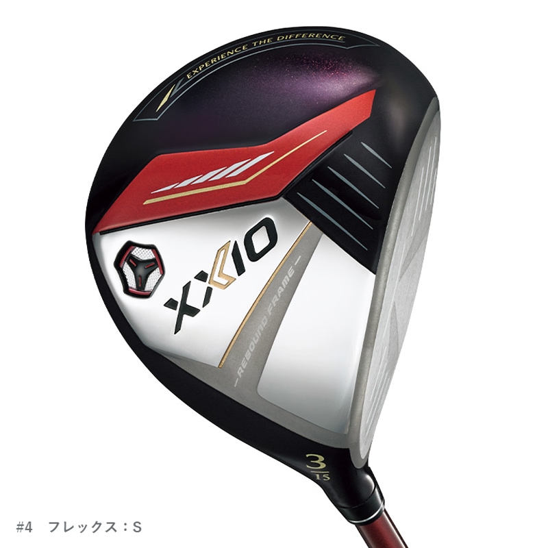 XXIO MP1000 ゼクシオ テン 10代目 レッド ウッド 4w FW 赤 ゼクシオ 13 フェアウェイウッド ＃4 MP-1300 フレックス：S レッド