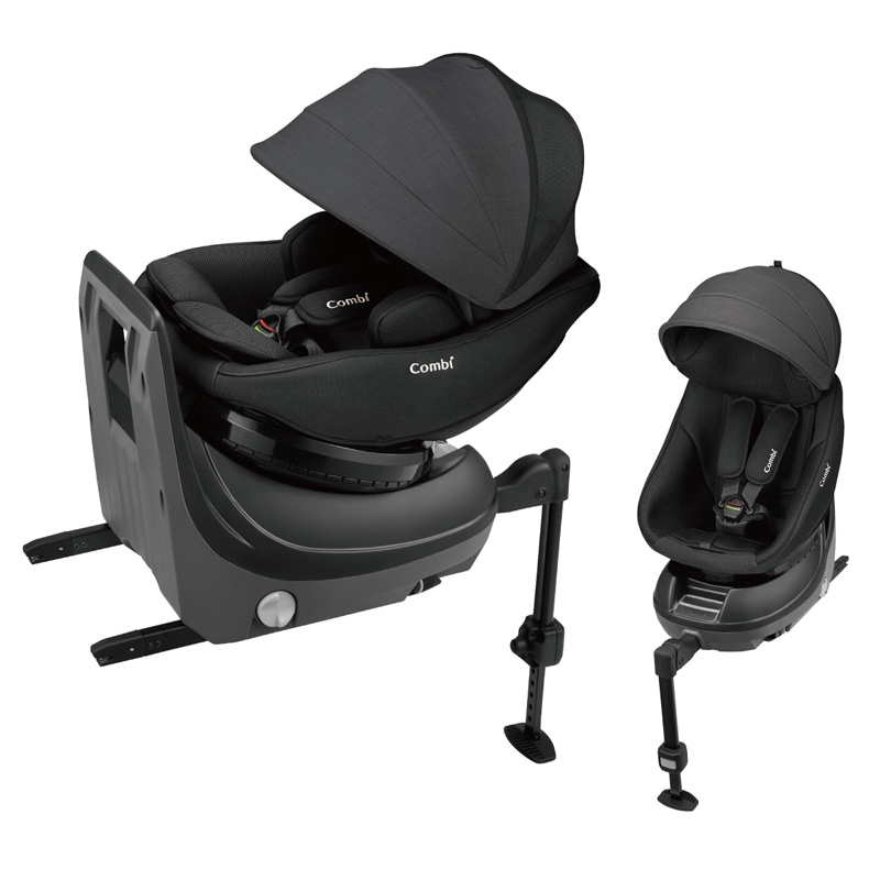 COMBI コンビ クルムーヴ コンパクト BK エッグショック チャイルドシート ブラック JS R129