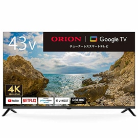 オリオン ORION チューナーレス スマートテレビ 55インチ GL551U