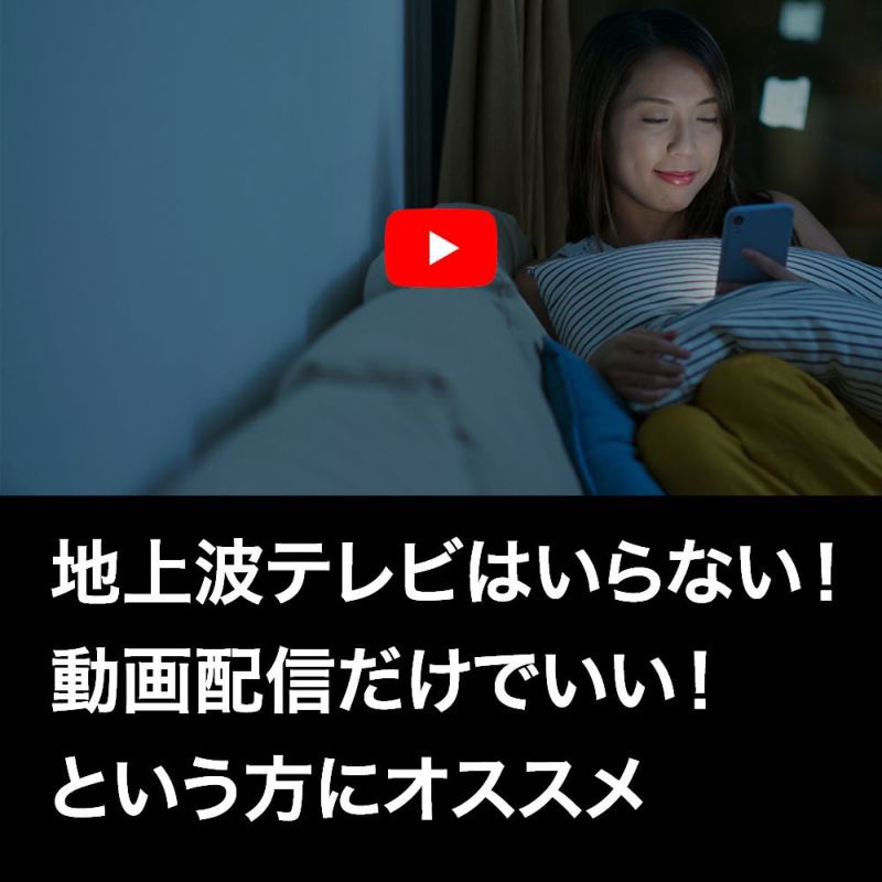 オリオン ORION チューナーレス スマートテレビ 32インチ GL321H GoogleTV搭載 ハイビジョン