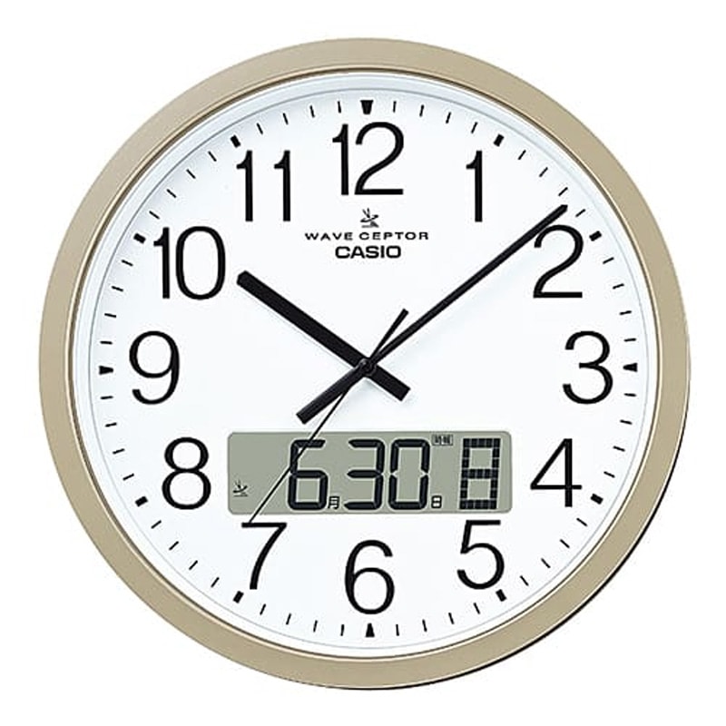 CASIO カシオ 掛時計 シャンパンゴールド IC-4100J-9JF