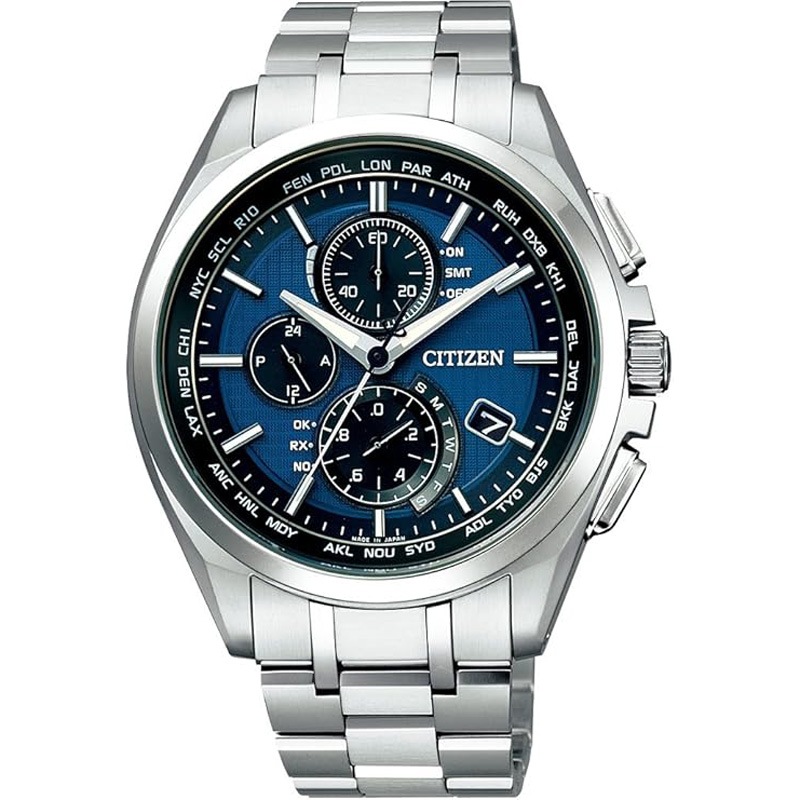 シチズン CITIZEN 腕時計 ATTESA Eco-Drive エコ・ドライブ 電波時計 AT8040-57L メンズ