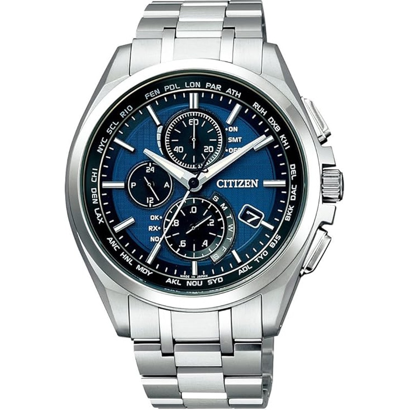 シチズン CITIZEN 腕時計 ATTESA Eco-Drive エコ・ドライブ 電波時計 AT8040-57L メンズ