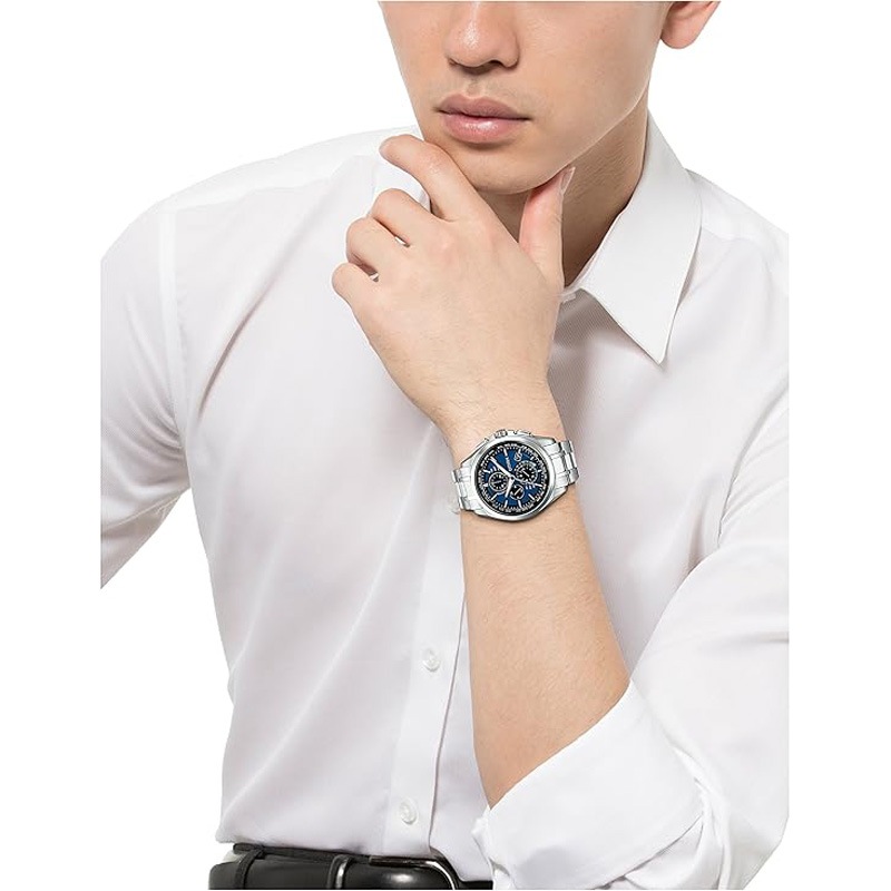 シチズン CITIZEN 腕時計 ATTESA Eco-Drive エコ・ドライブ 電波時計 AT8040-57L メンズ