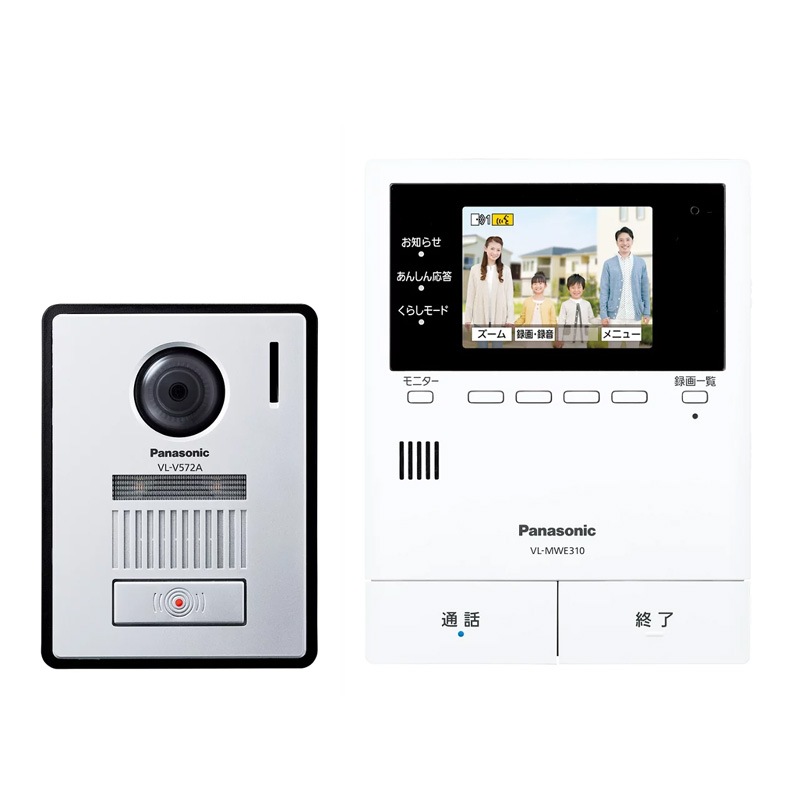 パナソニック Panasonic テレビドアホン どこでもドアホン VL-SVE310KFA 2-7タイプ 電源コード式