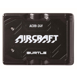 BURTLE エアークラフト バッテリー 5000mAh マットブラック AC09