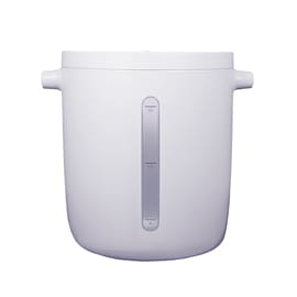 Pure Luxe ペットフードストッカー 12L ホワイト PU-PEFOAA 計量カップ付 大容量 おしゃれ 真空 おすすめ