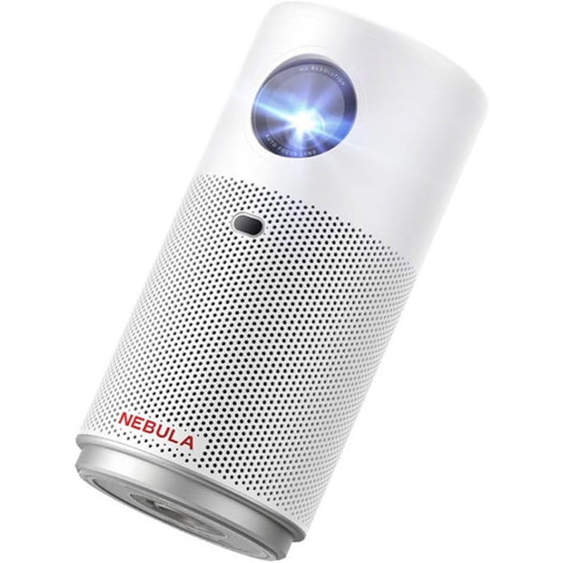ANKER アンカー モバイルプロジェクター Nebula Capsule Air ホワイト D4112521 コンパクトサイズ