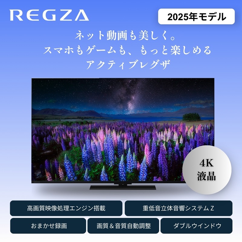 TVS REGZA レグザ テレビ 4K液晶 50インチ 50Z670R