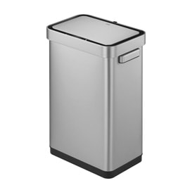 EKO ゴミ箱 デラックスミラージュ Tセンサービン シルバー EK9378MMT-45L 45L