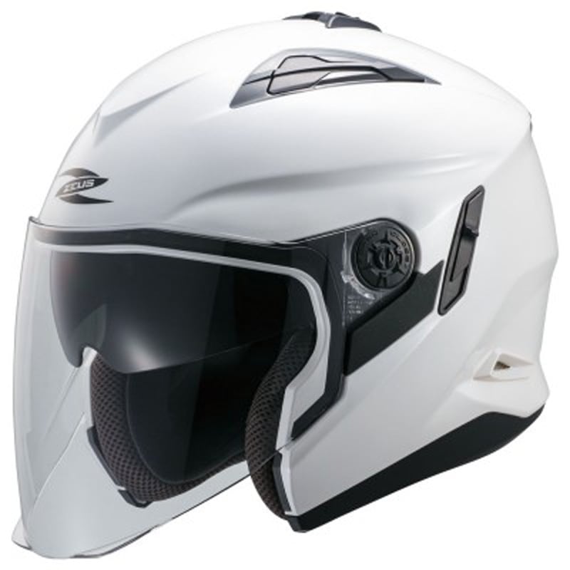 南海部品 ZEUS ジェットヘルメット NAZ-221 PWH パールホワイト NAZ221WHM Mサイズ