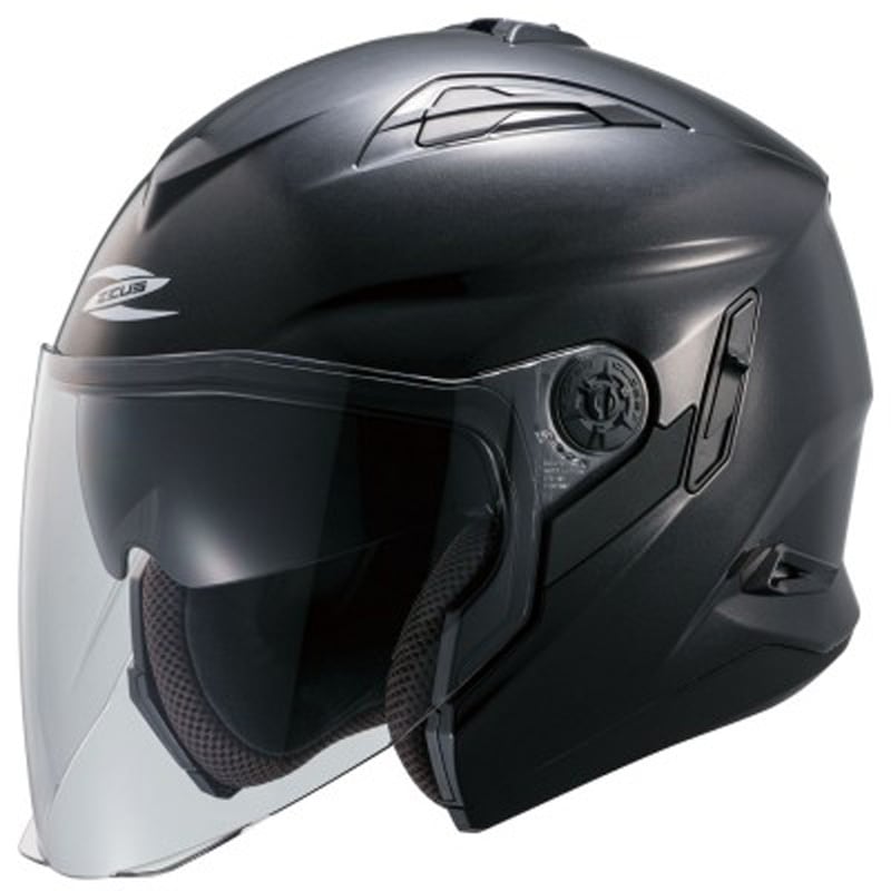 南海部品 ZEUS NAZ-221 ジェットヘルメット PBK パールブラック NAZ221BKL Lサイズ