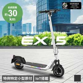 EVEREST XING EX15 特例特定小型原動機付自転車 ピークシルバー ストレートブラック
