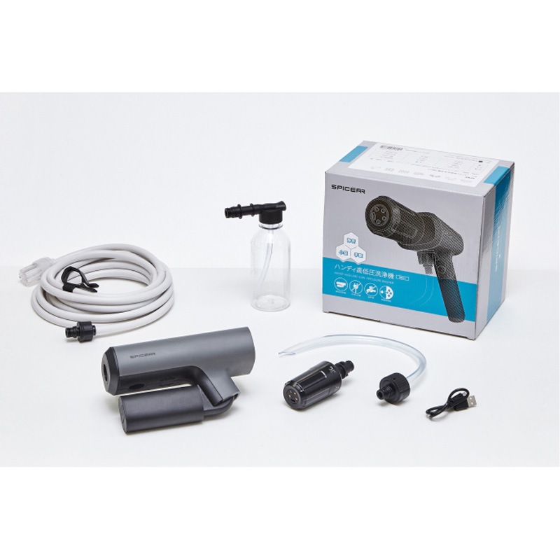 ポケッタブル コードレス高圧洗浄機(スパイサー/SPICERR) SPICERR スパイサー ポケッタブル高圧洗浄機 00082784 | GBFT