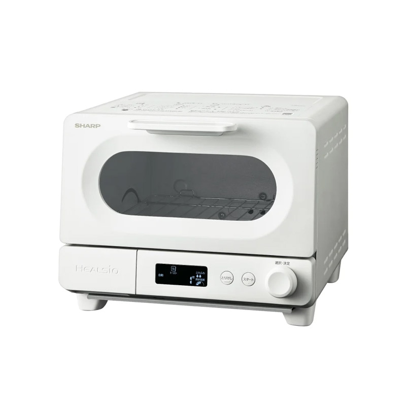 シャープ SHARP ヘルシオ ウォーターオーブントースター ホワイト AX-WT1-W