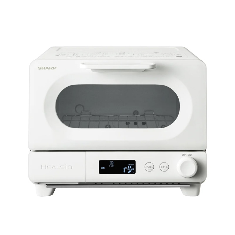 シャープ SHARP ヘルシオ ウォーターオーブントースター ホワイト AX-WT1-W