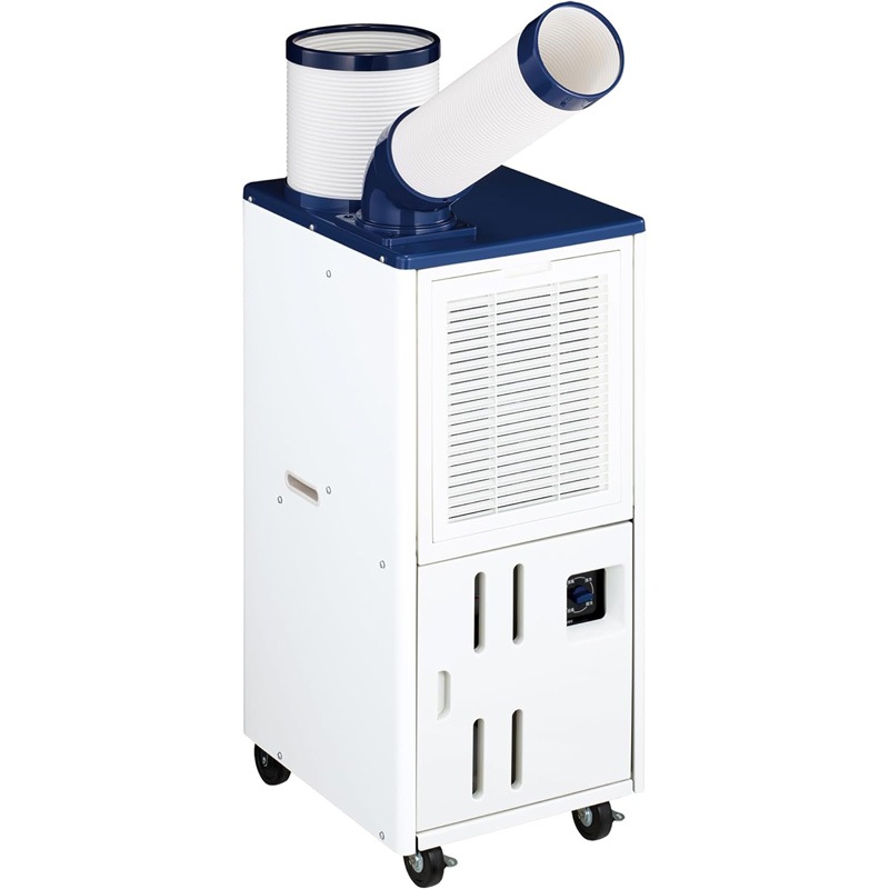 ハイアール Haier 床置型 スポットエアコン 排気ダクト付 ホワイト JA-SPH26B(W)
