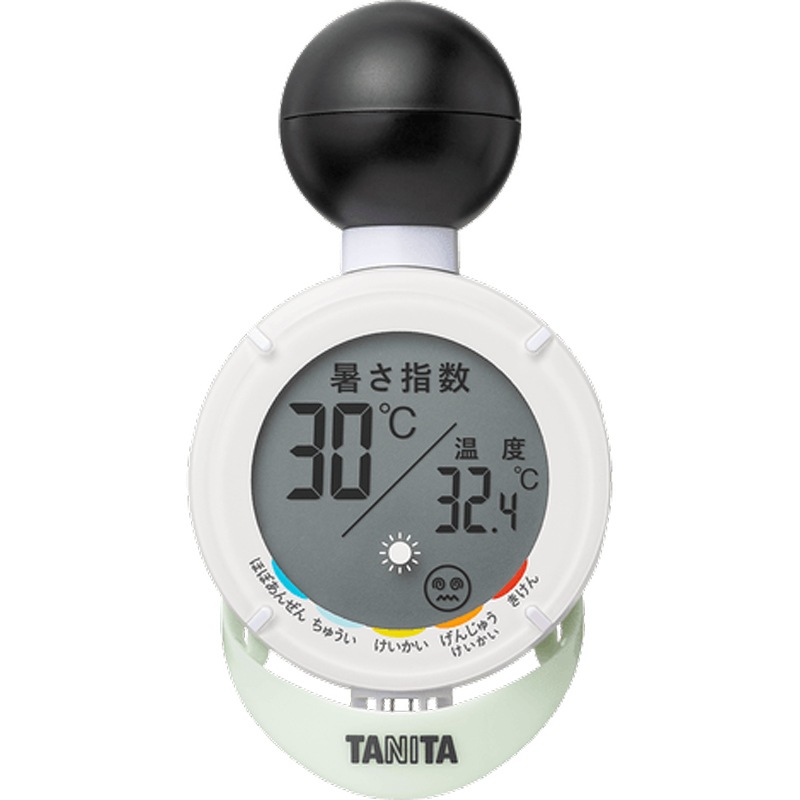 タニタ TANITA 黒球式熱中アラーム TC-210 温湿度計