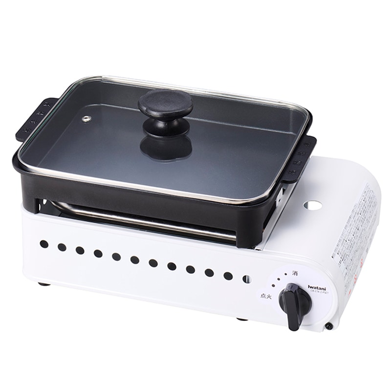 イワタニ カセットガスたこ焼器 プロたこマルチ CB-ETK-2-PSET