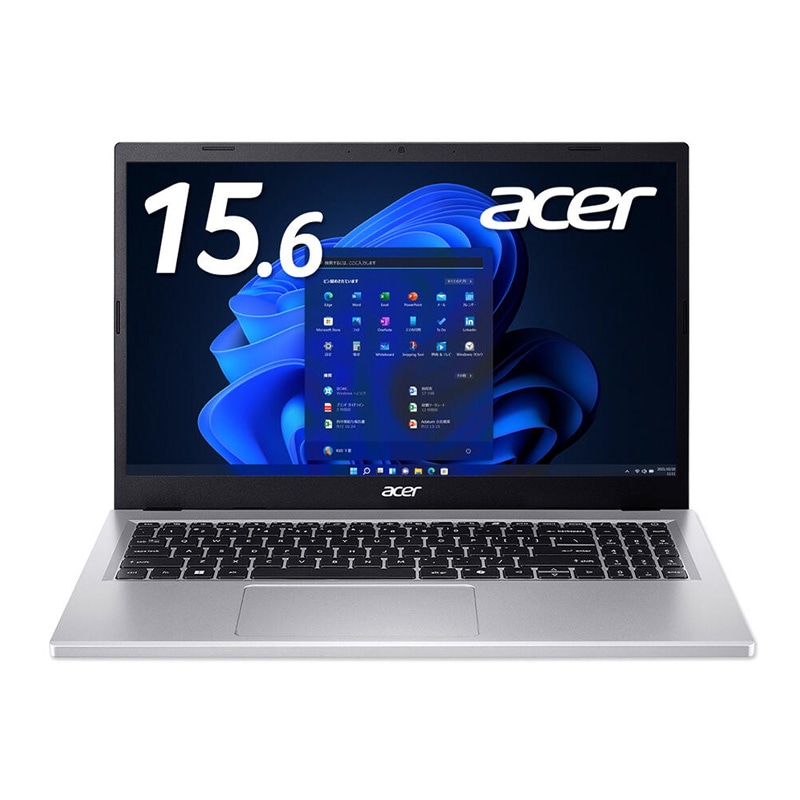 Acer ノートパソコン ノートPC ピュアシルバー EX215-57-H76YDB4 