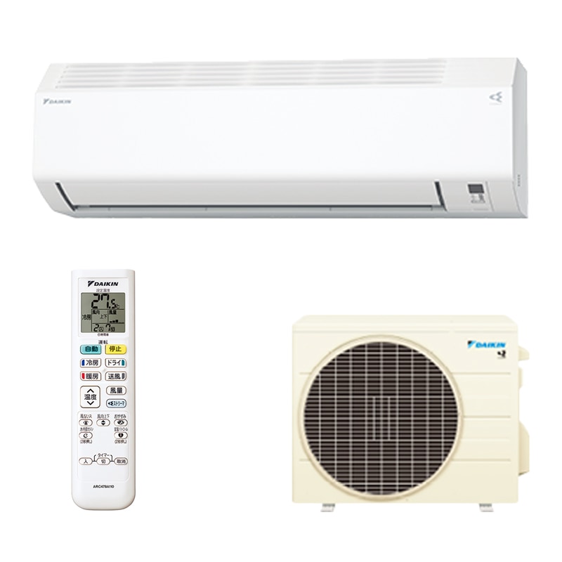 ダイキン DAIKIN エアコン ホワイト S225ATES-W 6畳 100V | GBFT