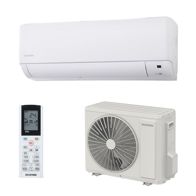 アイリスオーヤマ 20畳 エアコン airwill IHF-6309G 6.3kW 200V