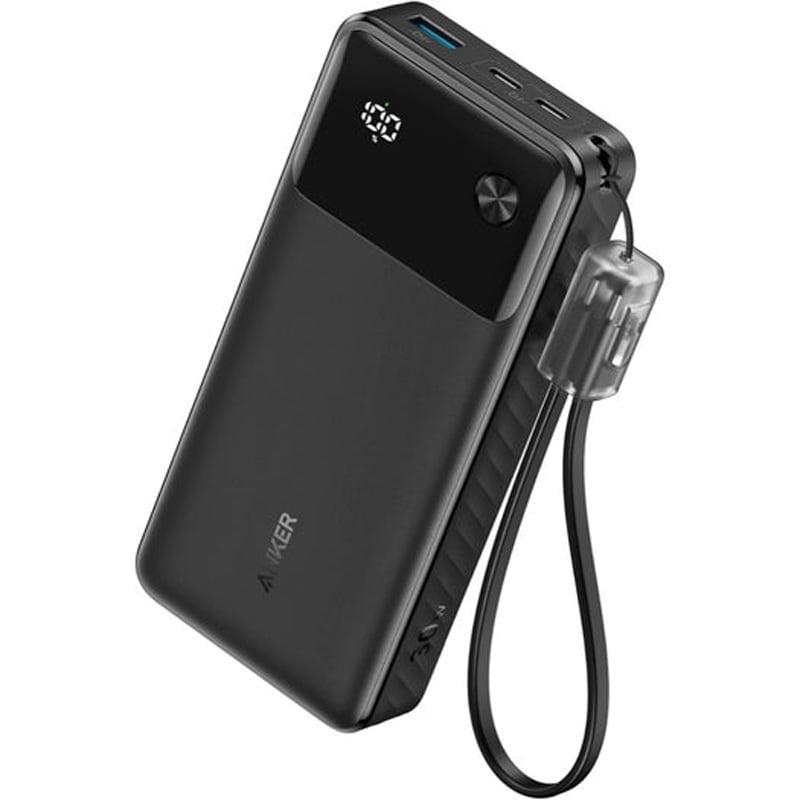 ANKER アンカー モバイルバッテリー Power Bank 20000mAh 30W ブラック A1384N11