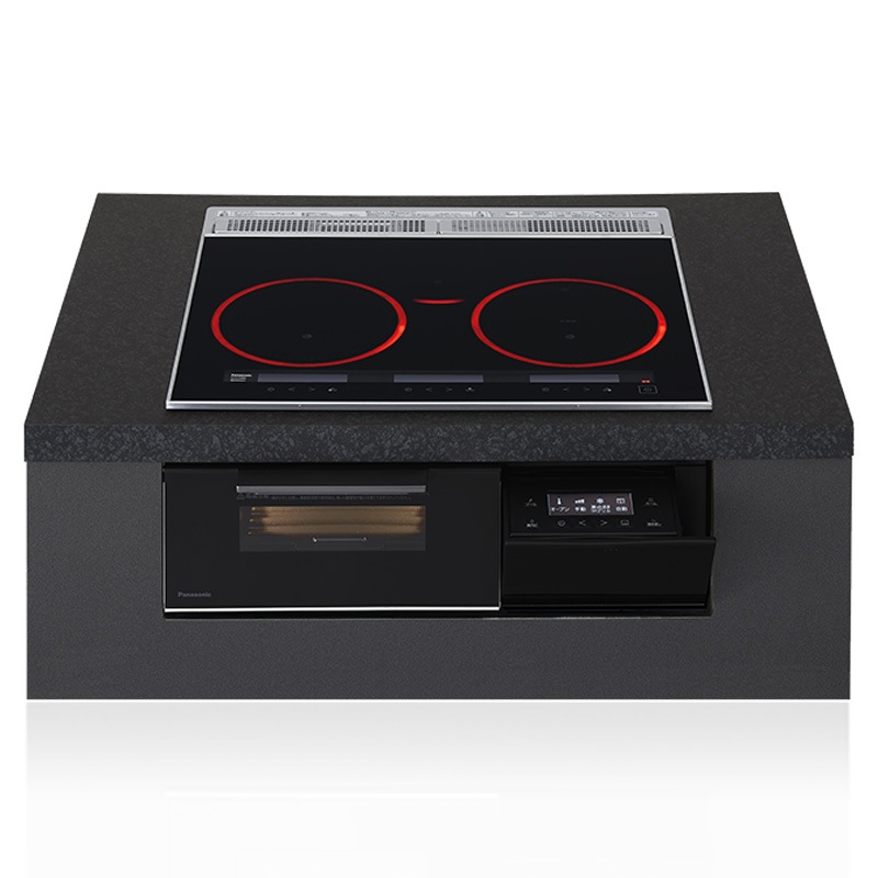 パナソニック IHクッキングヒーター 2口 ビルトインタイプ Aシリーズ ブラック 幅60cm KZ-A1M6K