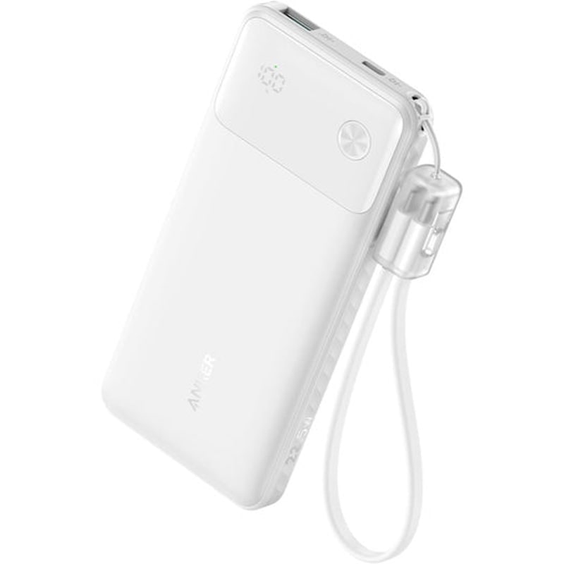 Anker モバイルバッテリー Power Bank ホワイト A1388N21 10000mAh 22.5W 2Ports