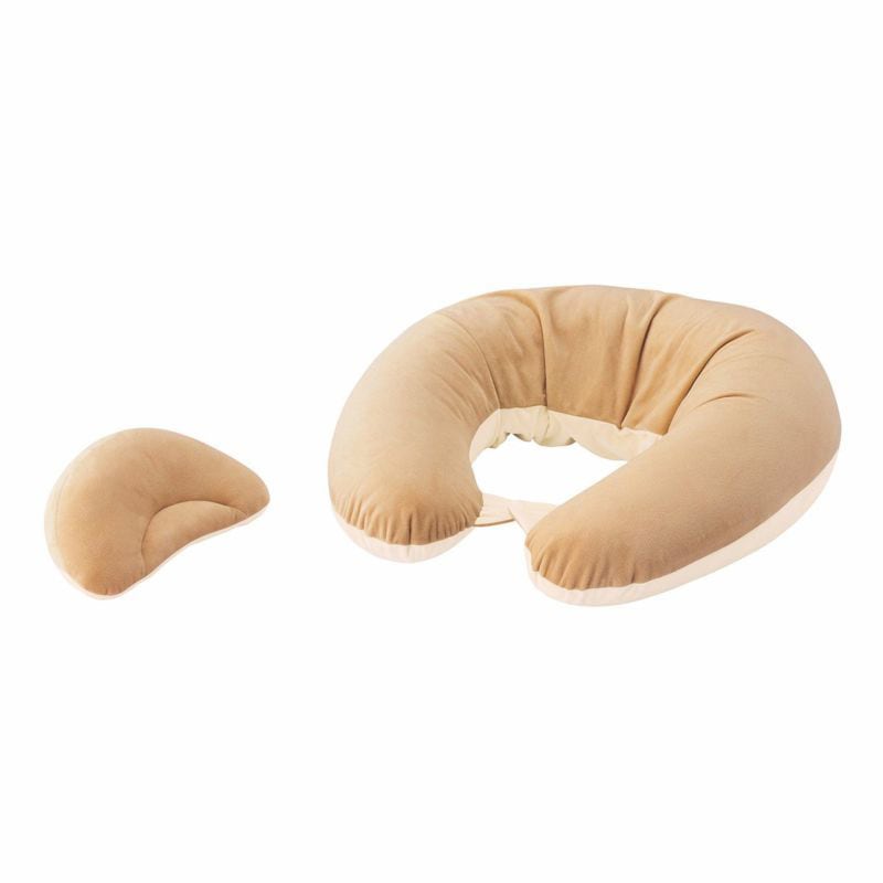 カーメイト エールべべ 抱き枕 クッション ギュット4WAY マシュマロ パステルブラウン BB802