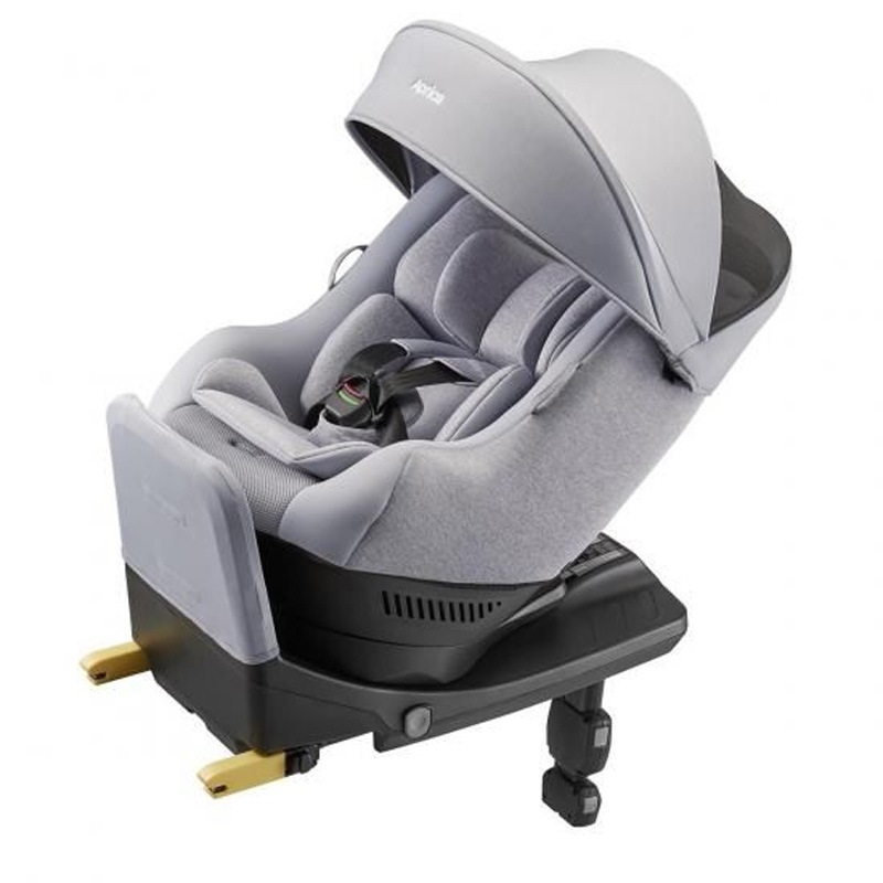 Aprica アップリカ クルリラ プラス ライト AB チャイルドシート グレー #2221673
