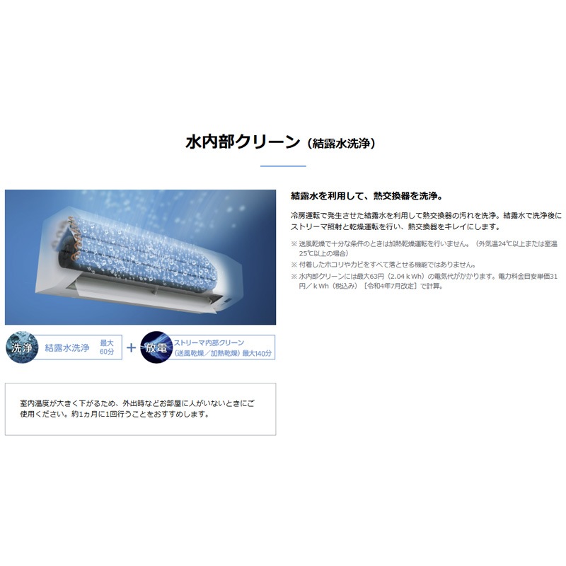 ダイキン エアコン 8畳 2.5kW 100V S255ATES-W