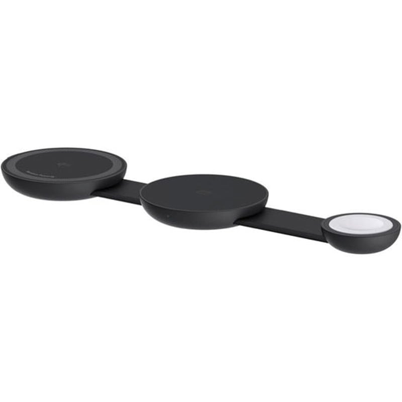 Anker アンカー MagGo ワイヤレス充電ステーション B25M8N11 3-in-1 折りたたみ式 Qi2対応 最大15W出力