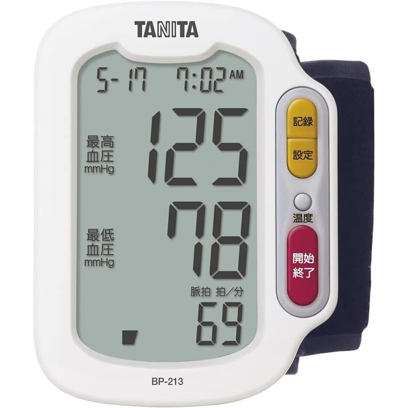 タニタ TANITA 手首式血圧計 BP-213 ホワイト BP-213-WH