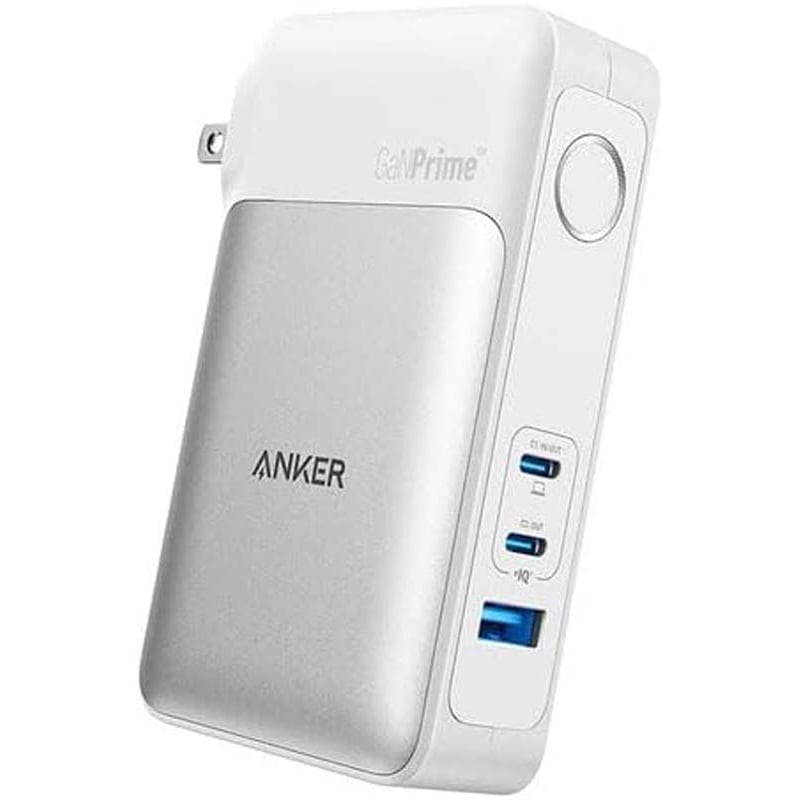 Anker モバイルバッテリー 10000mAh GaNPrime 65W 急速充電器 ホワイト A1651N21
