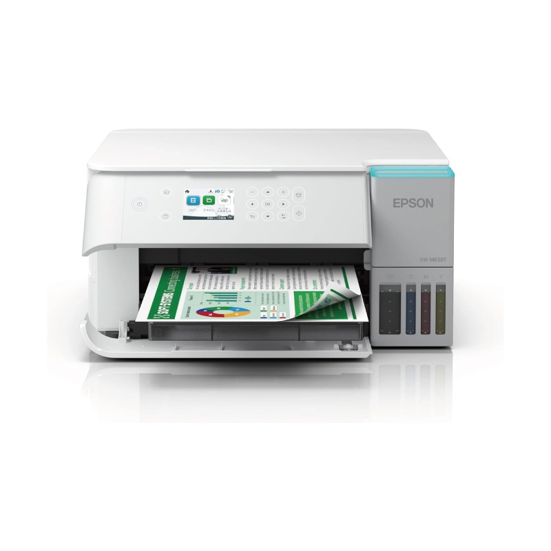 エプソン A4対応 インクジェットプリンター 大容量インク EW-M638T 高速 低コスト印刷